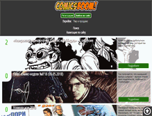 Tablet Screenshot of comicsboom.net